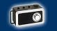 TEAC R1 Premium Edition AM/FM Mono Radio (Black)