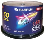 FUJIFILM - 50 x CD-R - 700 MB ( 80min ) 48x - spindle - storage media