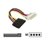 Videk - Power cable - 15 pin SATA power - 4 PIN internal power (M) - 15 cm