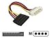 Videk - Power cable - 15 pin SATA power - 4 PIN internal power (M) - 15 cm