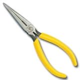 214M9YmvpyL. SL160  KLEIN TOOLS Long Nose Pliers, Side Cutters, 7 1/8, coil spring Part No. D203 7C