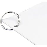 Book Ring, 3/4 Diameter, 100/BX, Silver, Sold as 1 box