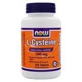 Now Foods L-Cysteine 500mg, 100 tabs
