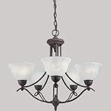 Chandelier Fixture - Cobblestone