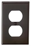 Review Renovator's Supply  / Switchplates Black Steel, Single Outlet Classic Black S/Steel Switch Plate