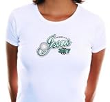 Jesus Volleyball (In His Name I Play) Cap Sleeve T-Shirt