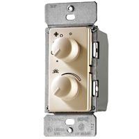 Cooper Wiring Ivry 4Spd Fan Dimmer Control 6482V-K by Cooper Wiring Devices