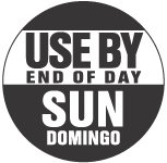 Daydots Dissolvable - Use By Sunday 10714-07-11
