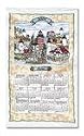 Lighthouses of Maine 2009 Kitchen Towel