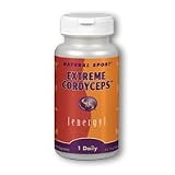 Natural Sport Cordyceps Capsules, Extreme, 625 Mg, 60 Count