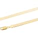 14K Yellow Gold Herringbone Chain - 24 inches