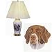 Porcelain Lamp with German Short-haired Pointer
