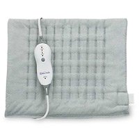 Sunbeam Health at Home King Size Heating Pad with HeatSense Technology, Grey