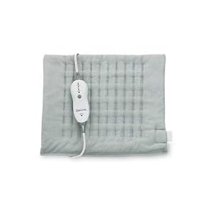 Sunbeam Health at Home King Size Heating Pad with HeatSense Technology, Grey