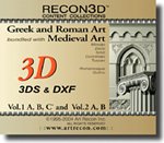 RECON3D Vol.2 Medieval Art, 3D Content Collection (3DS , DXF Formats)