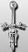 Motorcycle belly button ring