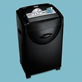  : Aurora AS2000CD 20 Sheet Crosscut Paper/Credit Card/CD JAMFREE Shredder with Pullout Basket and Casters
