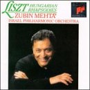 Click here to buy Franz Liszt: Hungarian Rhapsodies For Orchestra by  Franz Liszt, Zubin Mehta, and Israel Philharmonic Orchestra .