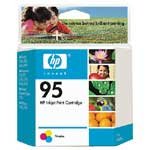 Original HP 95 Tri-color Ink Cartridge in Retail Packaging