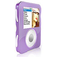 ｜Pleiades iSkin Duo for iPod Nano 3GPurple DUON3G-PE
