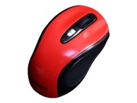Prestigio PJ-MSL2BR Bluetooth Laser Maus, schnurlos, Scrollrad, schwarz/rot Preisvergleich