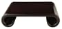 Asian Gifts & D�cor - 5" Chinese Rosewood Rectangular Display Stand / Base w/ Scroll Design 5" x 4"