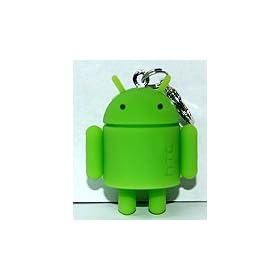 HTC Google Android Mini Green Robot Toy Mascot Keychain