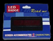 Programmable Scrolling LED Name Tag