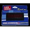 Programmable Scrolling LED Name Tag