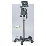 ADC 752M Mobile Aneroid Sphygomomanometer With Adult Size Cuff, Black