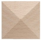 Hafele Dentil Onlay (194.75.611) 3/4 x 1-7/8 x 1-7/8, Cherry