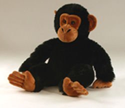 Chimp / Chimpanzee Soft Toy - Large 45cm Plush by Keel Toys