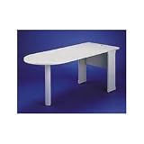 Modular Peninsula Worktable, Gray, 72w x 30d x 29 3/4h (MXNWP7230TGG) Category: Wood Desks