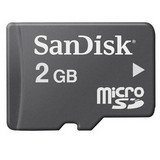 SanDisk - Flash memory card - 2 GB - microSD