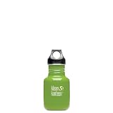 Klean Kanteen 12-Ounce Classic Sport Cap 2.0 Stainless Steel Water Bottle, Be Green