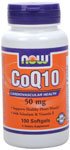 CoQ10 by NOW Foods - (50mg - 100 Softgels)