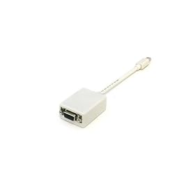 Premium Mini DisplayPort to VGA Female Adapter Cable for Apple Macbook, Macbook Pro, iMac, Macbook Air, and Mac Mini