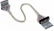 Cable, Rounded, Clear w/ Metal Braid, Single Floppy Drive, 10", 3.5"