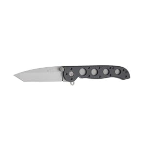 Buy Columbia River Knife and Tool M16 Zytel Folding Knife Stainless Plain Tanto Dual Thumb Stud Liner...