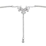 Crystalline TRIBAL DESIGN No. 1 BACK Belly Chain
