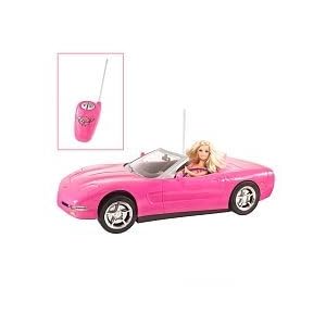 Barbie Hot Pink Remote Control Corvette by