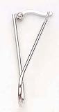 14kt White Gold Earrings- E3044