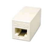 Cables to Go - Network adapter - RJ-45 (F) - RJ-45 (F) - ( CAT 5e ) - ivory