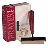 Hard, Synthetic Rubber Brayer, 4 wide #51 - 4124 / SBA4124