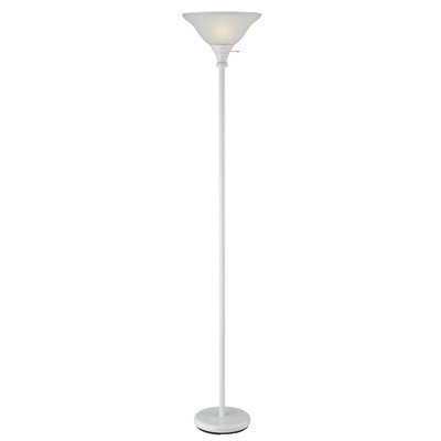 Cal Lighting BO-213-WH Metal Torchiere Floor Lamp On Sale