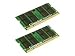 Kingston - Memory - 4 GB ( 2 x 2 GB ) - SO DIMM 200-pin - DDR II - 667 MHz - unbuffered