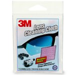 3M Microfiber Lens Cleaning Cloth, Color May Vary, 1 Count