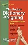 The Pocket Dictionary Of Signing (Perigee)