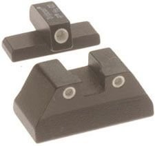 Trijicon HK09 3Dot Night Sight for H&K P2000 Models: Trijicon H&K P2000 3 Dot Green Front & Green Rear Night Sight Set Model HK09