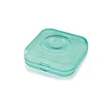 Tampon-Box GO. transparent t�rkis Koziol